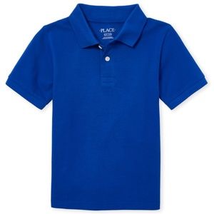 Boys Uniform Pique Polo